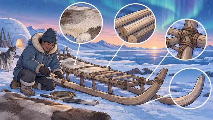 Qajaq, modern homes and sea ice