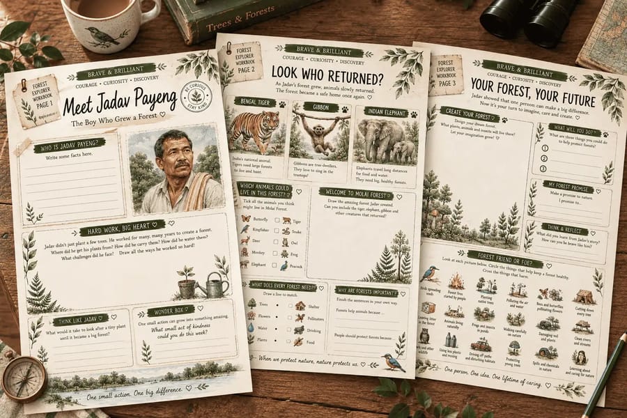 Jadav Payeng pdf lesson download home education