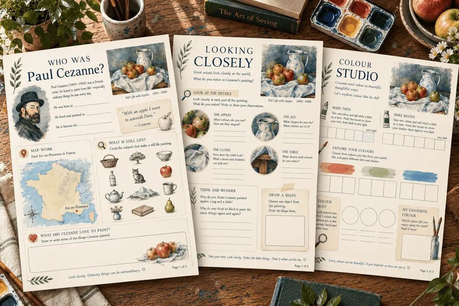Paul Cézanne Wonder Companion Journal