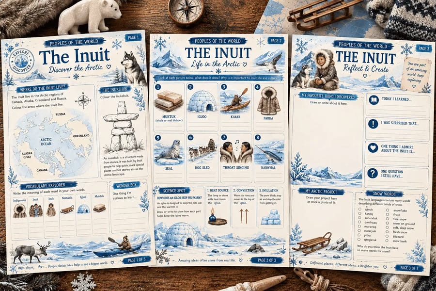 The Inuit Peoples Wonder Companion Journal