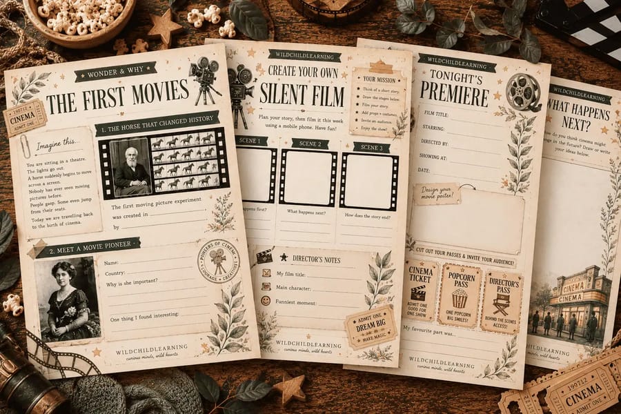 The first movies PDF journal